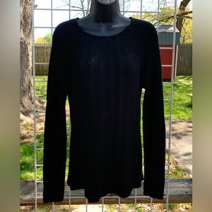 Etcetera Sweater black large casual pull over